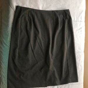 Knee length skirt